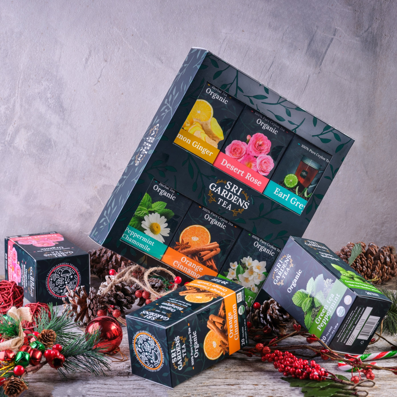 Sri Gardens Organic Teas Gift Pack