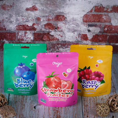 Origo Freeze Dried Fruit Raspberry