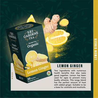 Sri Gardens Lemon Ginger Tea