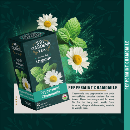 Sri Gardens Peppermint Chamomile Tea