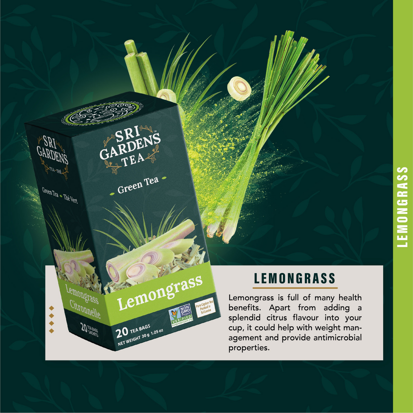 Sri Gardens Lemongrass Tea