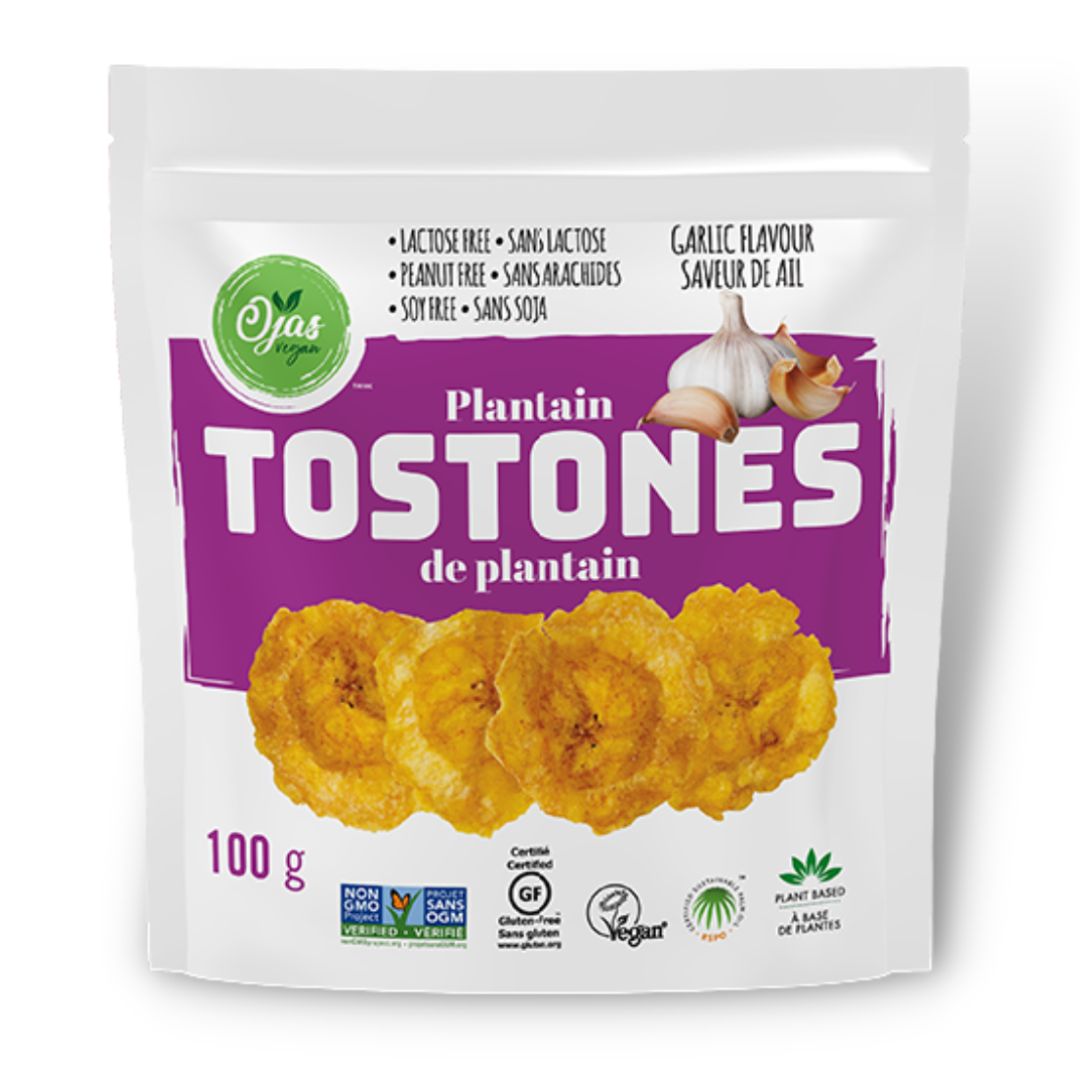 Ojas Plantain Tostones Garlic Flavour