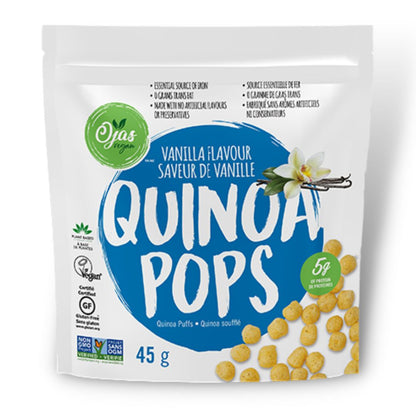 Ojas Quinoa Pops Vanilla Flavour