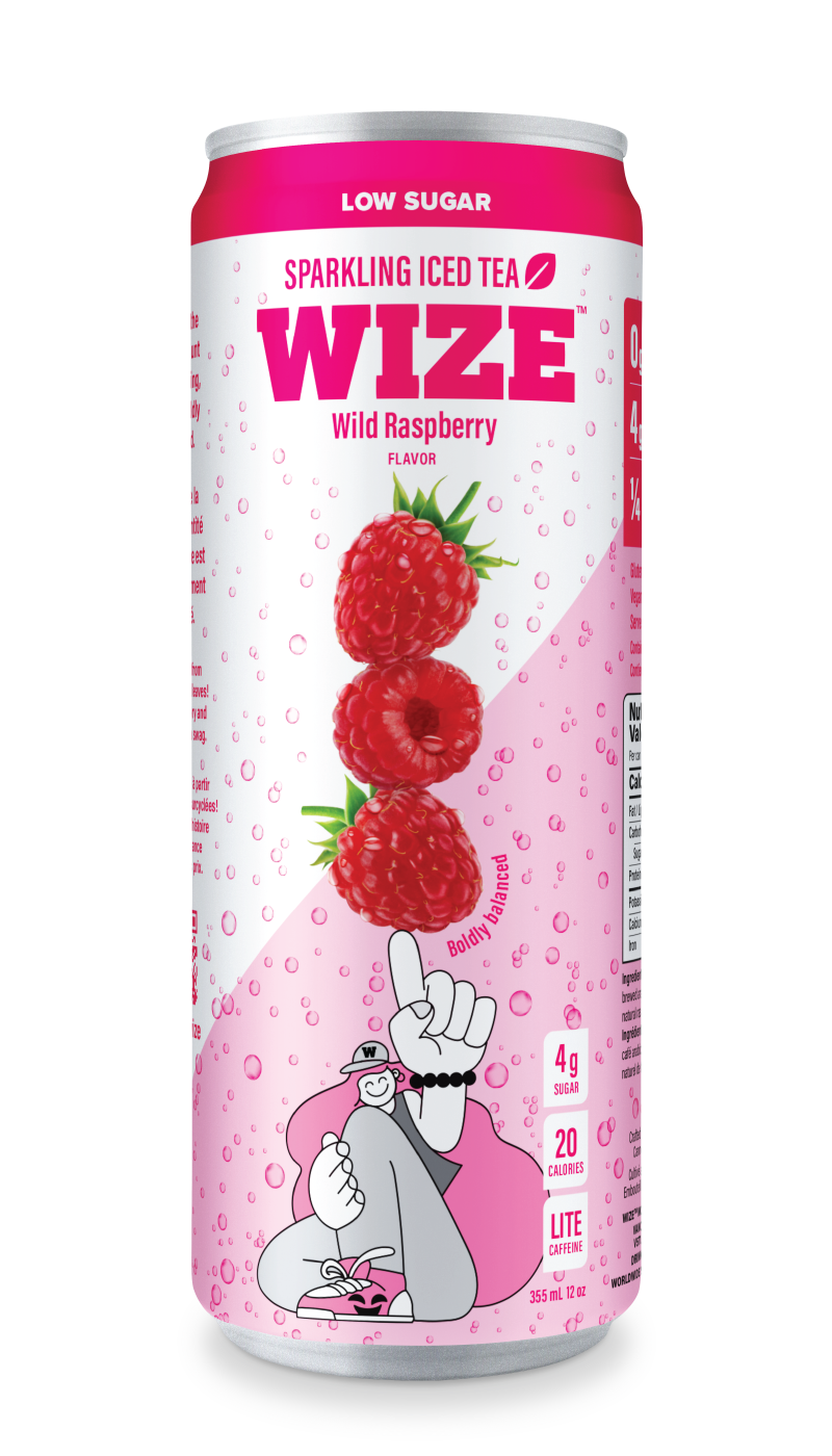 Wize Sparkling Iced Tea 4-pack