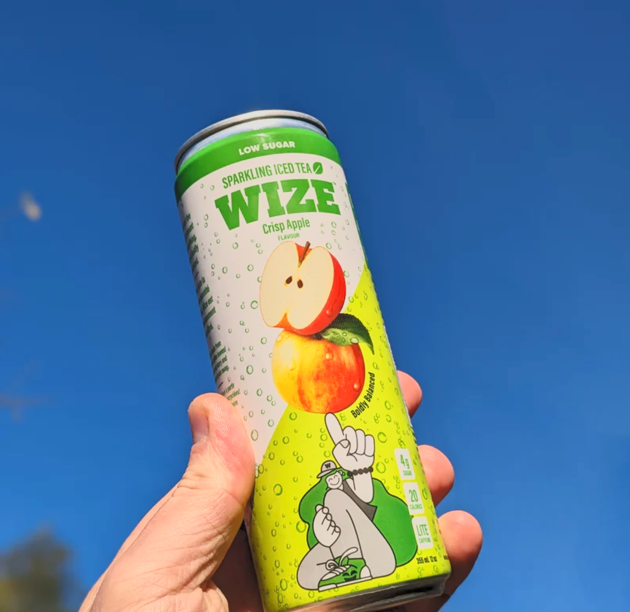 Wize Sparkling Iced Tea Apple