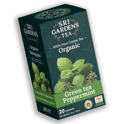 Sri Gardens Peppermint Green Tea